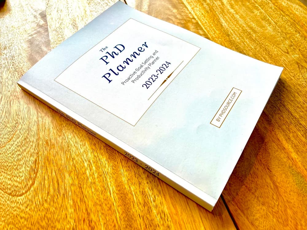 Empowering PhD Journeys: A Review of the PhD Planner for Proactive Productivity (2023-2024)