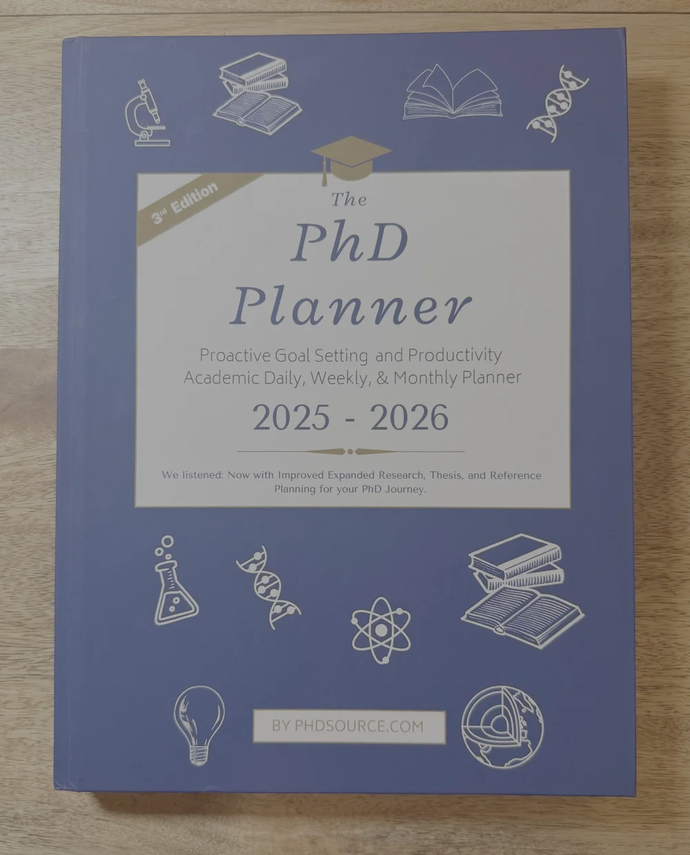 The PhD Planner: The Essential Tool for Clarity in the Chaos